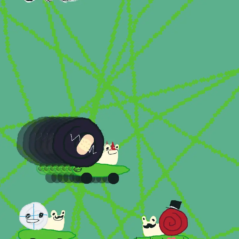 SNAIL PARK! by @martytotz_alternate