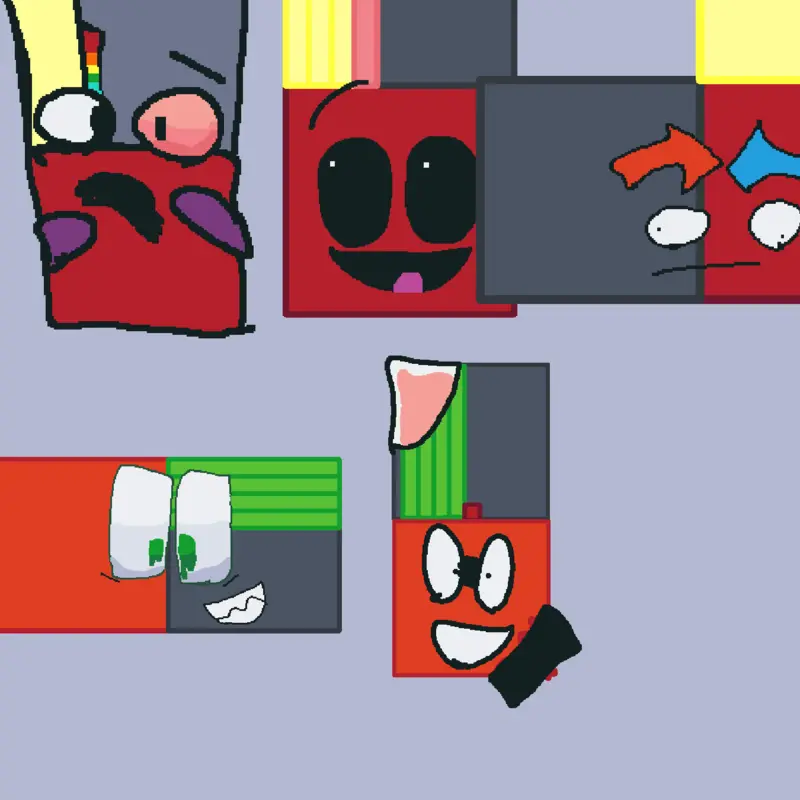Yearblocks band by @Number_man4