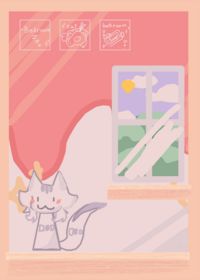 Cat so cute >;3 ||