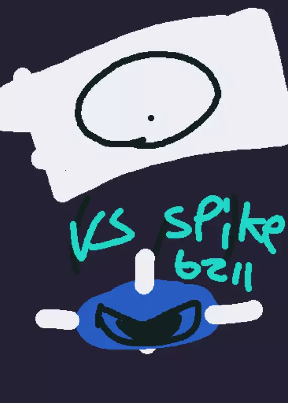 Giant spike ball fight by @luisguy505