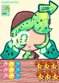 Kiwi cookie