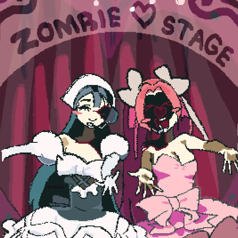 zombie stage art ig by @ShxCub3