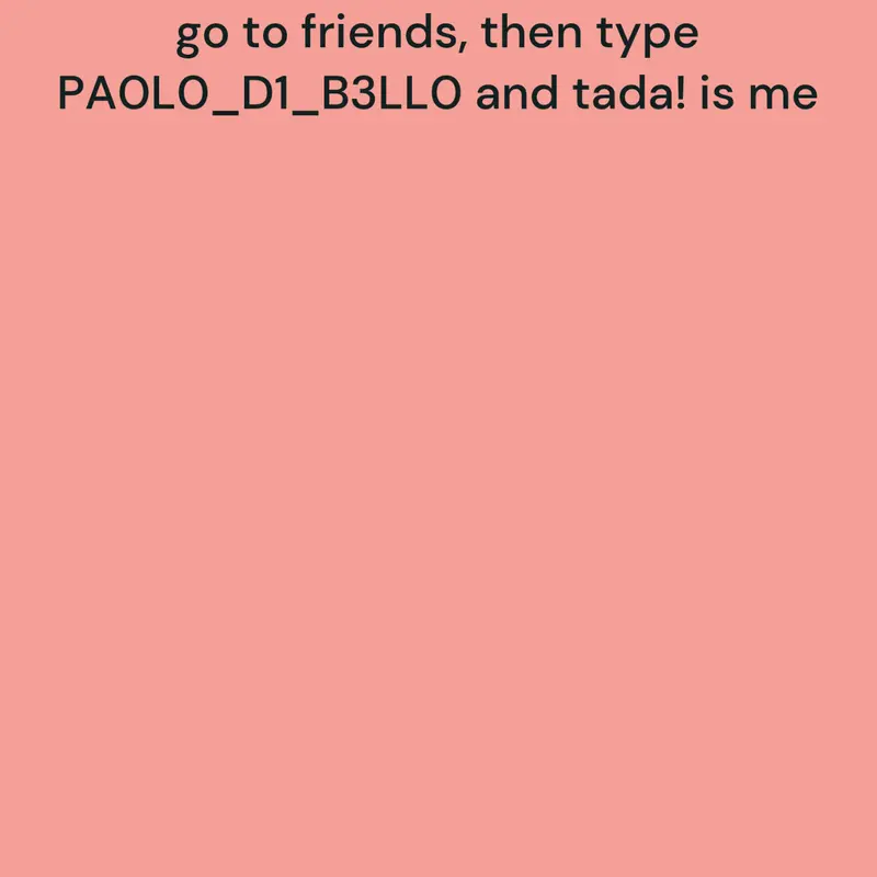 Game by @PA0L0_D1_B3LL0