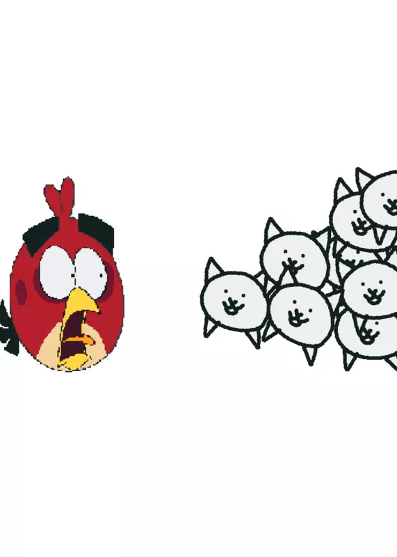 Just a battle cats game by @Refan-