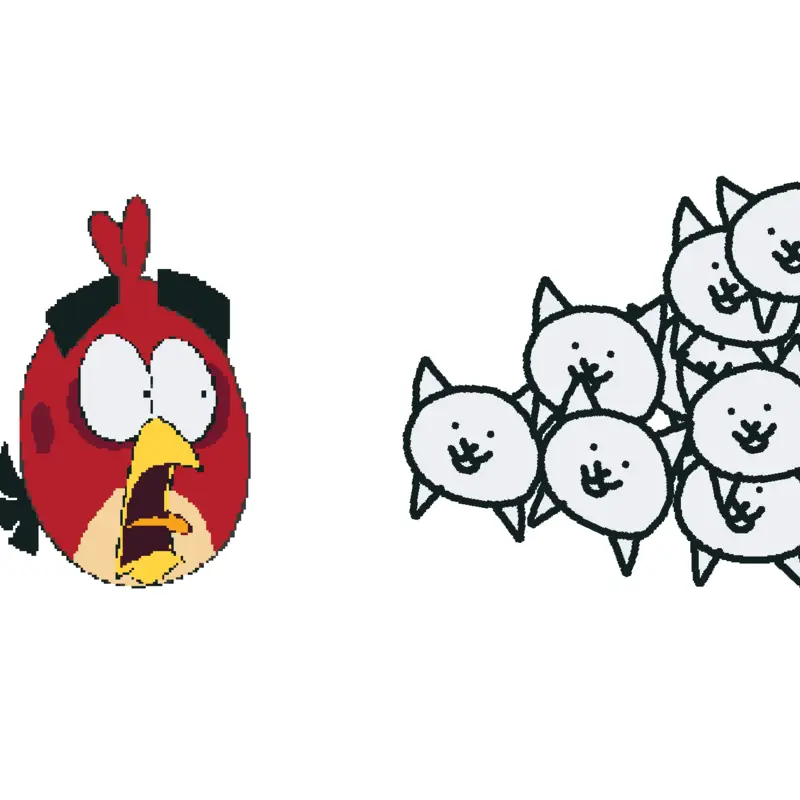 Just a battle cats game by @Refan-