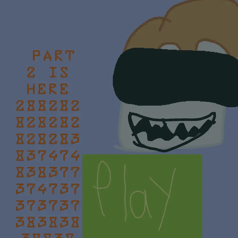 Noob scary hacker Roblox and a bacon by @Joshia1