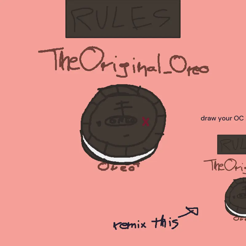 draw your oc as a foooood yayy by @TheOriginal_Oreo