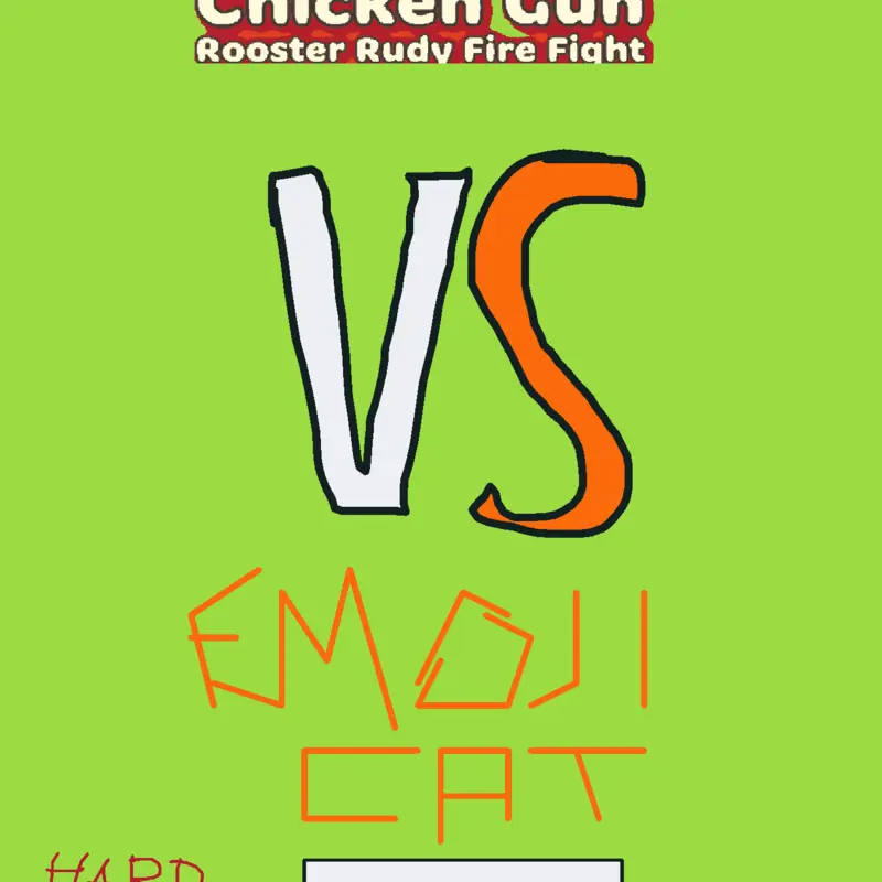 Chicken gun vs emoji cat by @theklaskycsupofan3919