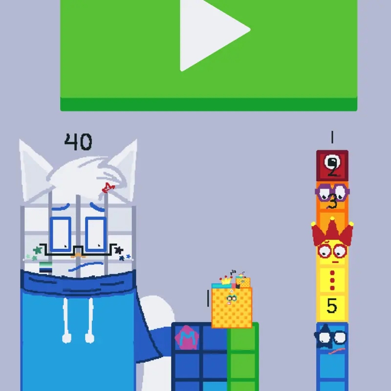 Numberblocks BUT I MEMIFIED EVERYONE YAY by @memjg