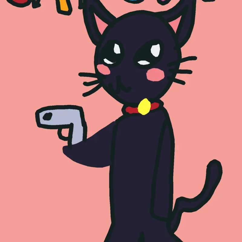 Cat tree game!! by @BUDINGJ0