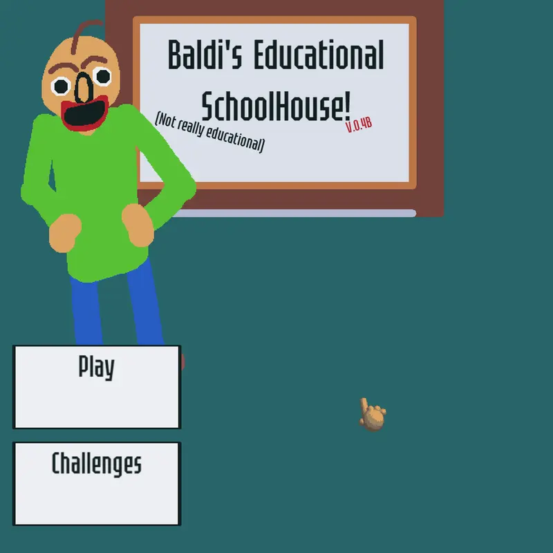 (Unfinished) baldiseducationalschoolhous by @tickle