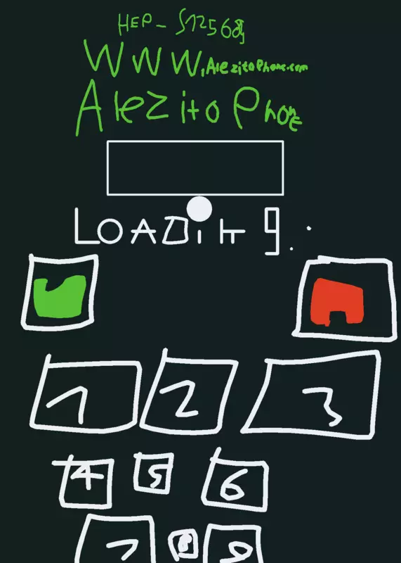 Alezito phone HEP-S125685 startup by @123Pursue