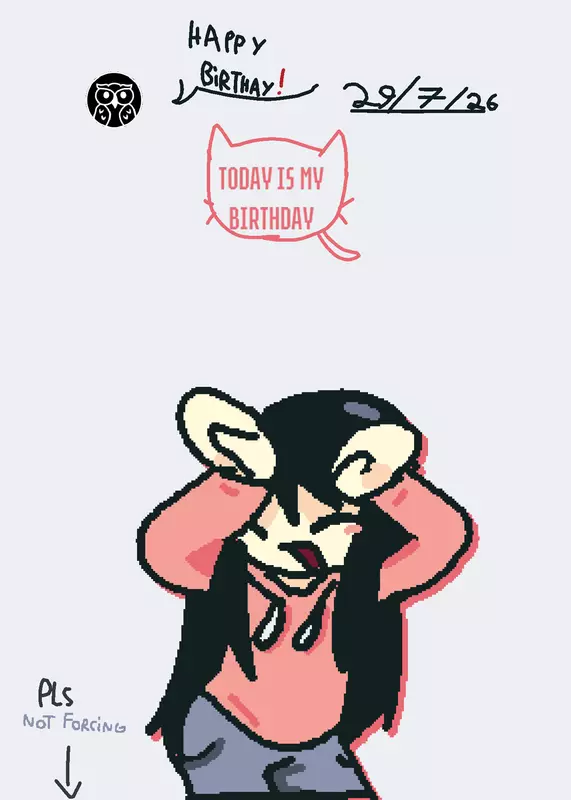 HAPPY BIRTHDAY TO ME by @Nikki_nikoru