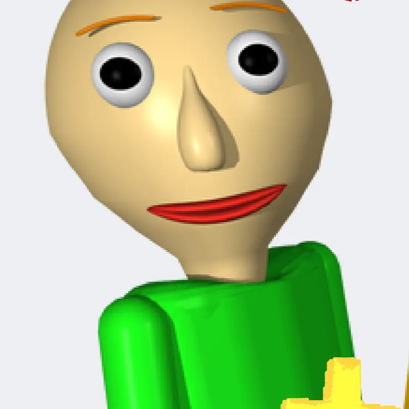 Baldi's Basics ➕️ REMAKE! by @Baldimore_Games