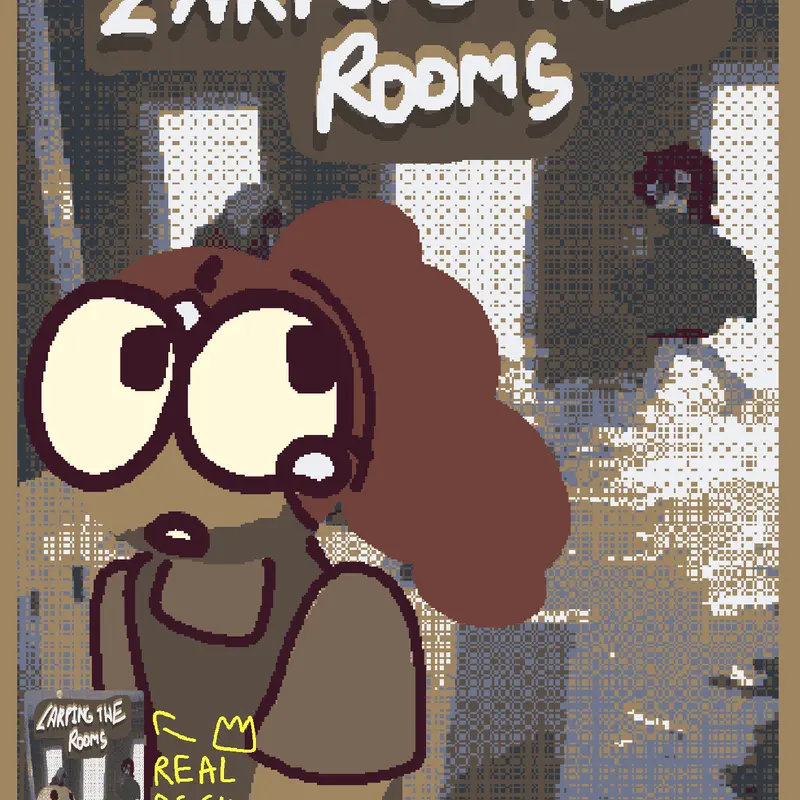 Anah nerd on backrooms by @ana_myworld