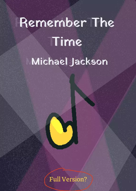 Remember The Time - Michael Jackson by @New_Cruelty