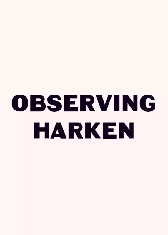Observing Harken by @LamHo