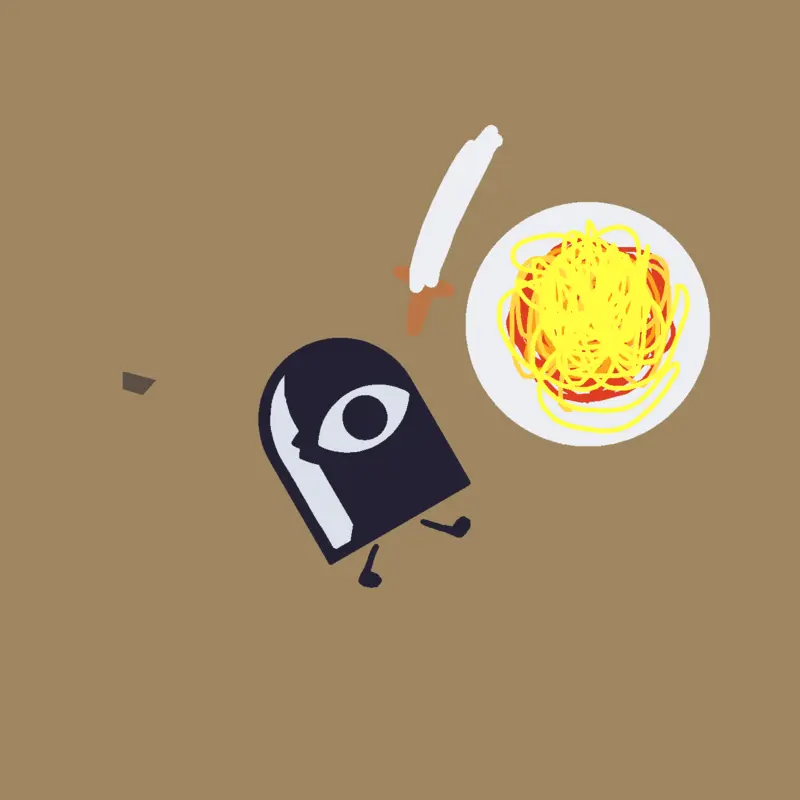 Spaghetti simulator by @tutle_master