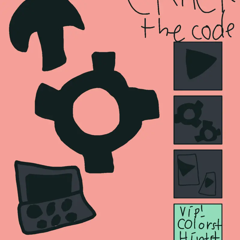 Crack the code by @STRABARRY_THEDRAGON