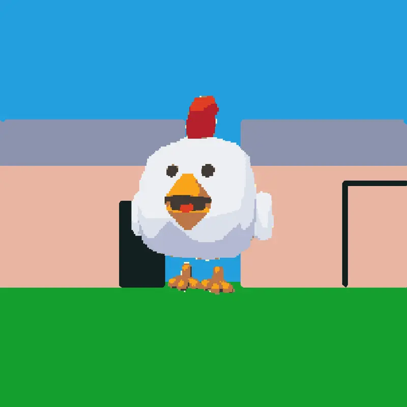 Chicken gun rooster rudy remaster by @alexeyrudy2447decks