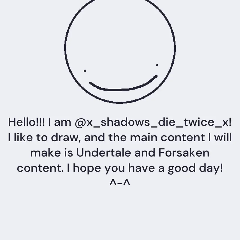 Welcome! by @x_shadows_die_twice_x