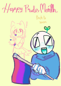 PRIDE MONTH ART!! (KISS ALERT!!)