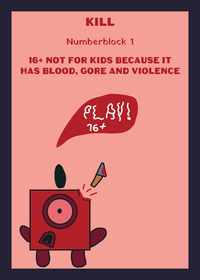 Kill Numberblock 1 #blood #gore