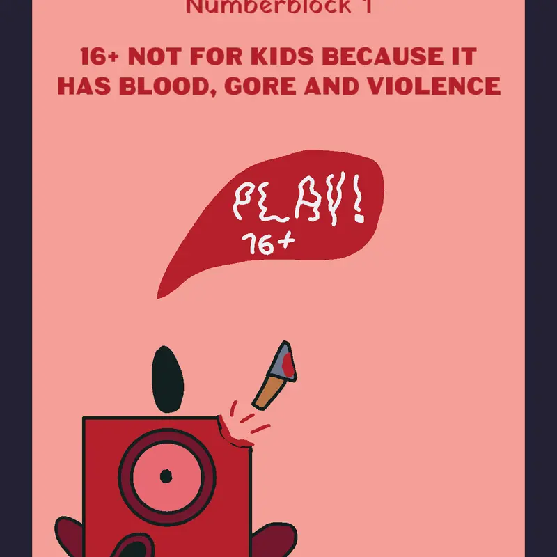Kill Numberblock 1 #blood #gore by @FranciscoNovo