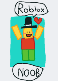 Roblox NOOB 😊☺️ :) si Pizza 🍕😊