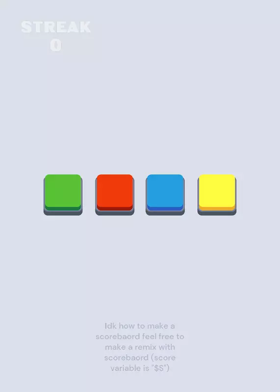 Game by @F1NJE