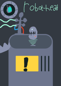 Robot_head Electric island wave 1