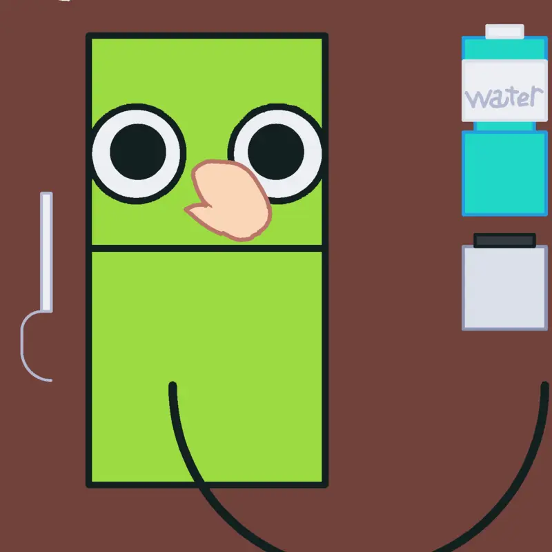 Make a soup with greenie by @miawtwa