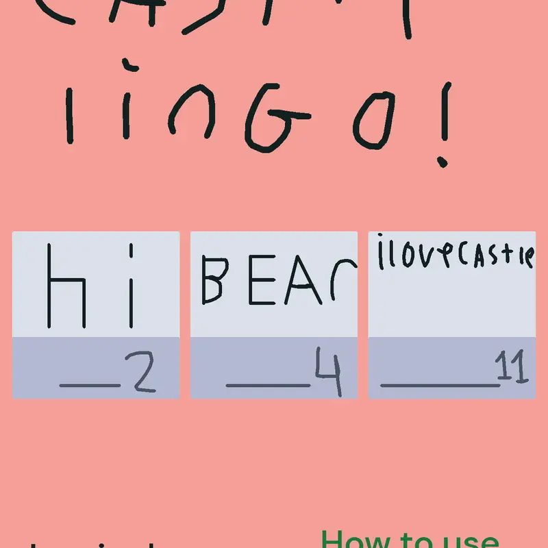 Castle lingo kit by @cowboyguyvr