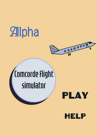 Concorde flight simulator