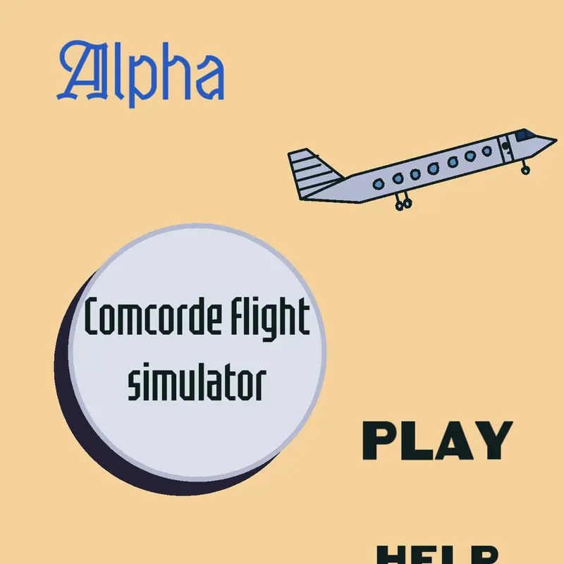Concorde flight simulator by @ApelIsur