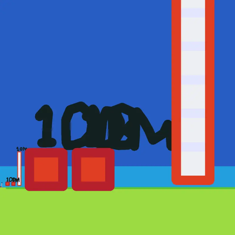 Numberblocks 1 to 1T by @numberblock33