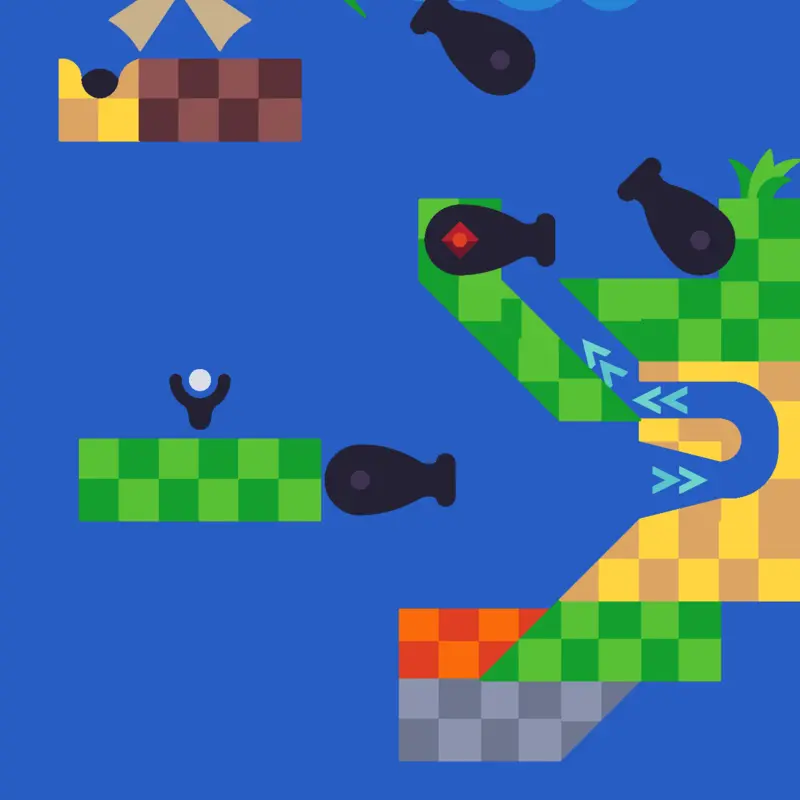 Impossible golf by @JustinCE