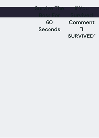 Survive The Boss