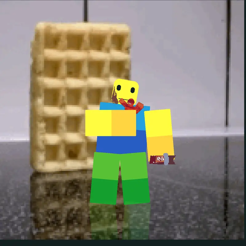 Trauma From Waffle by @Water_Wubbox