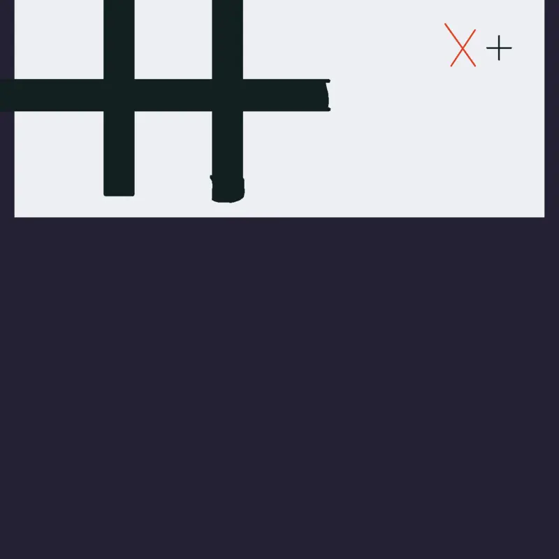 Tic-tac-toe by @Cinnamon-the-cat