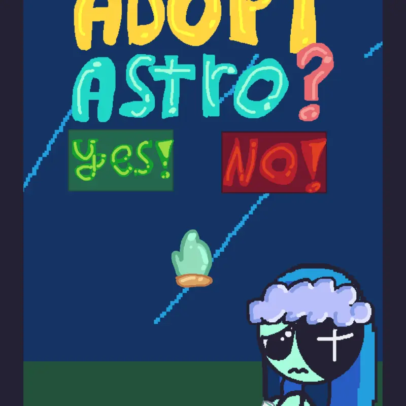 Adopt astro? by @TheREAL_Pomni