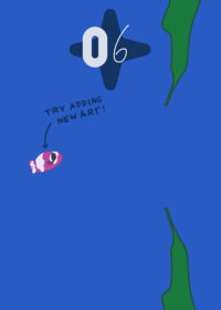 Swimming barnaby!