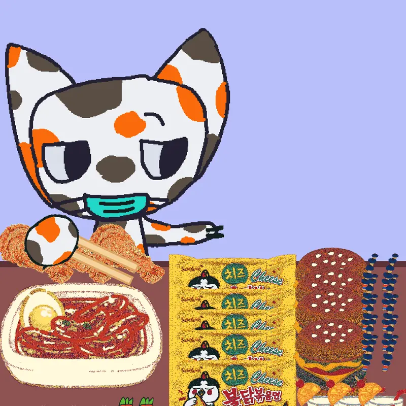 Eat with cali by @chiken_nugget123
