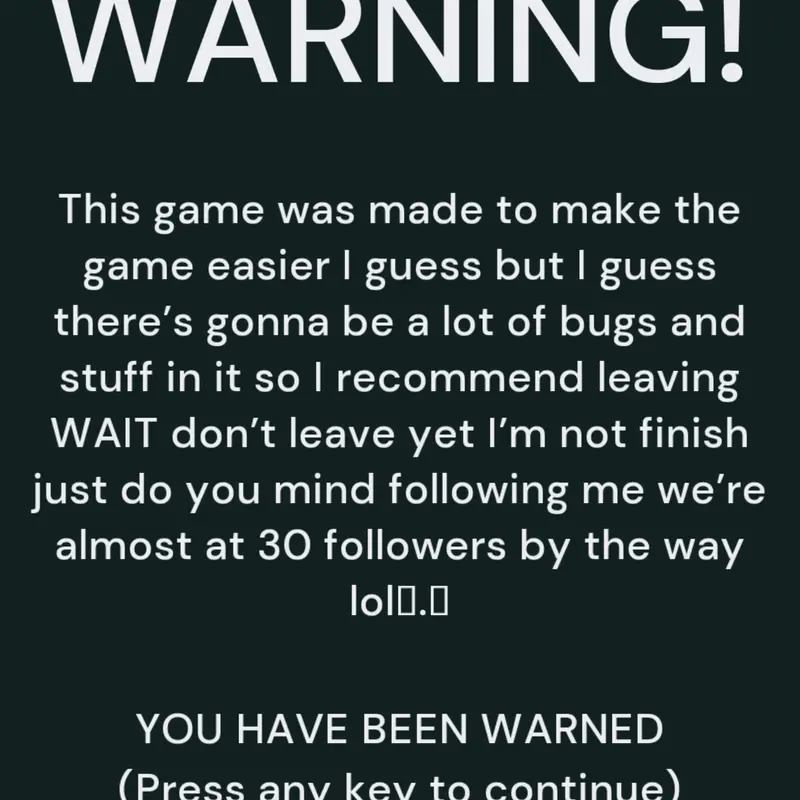 Game by @TyTyStoneWolf
