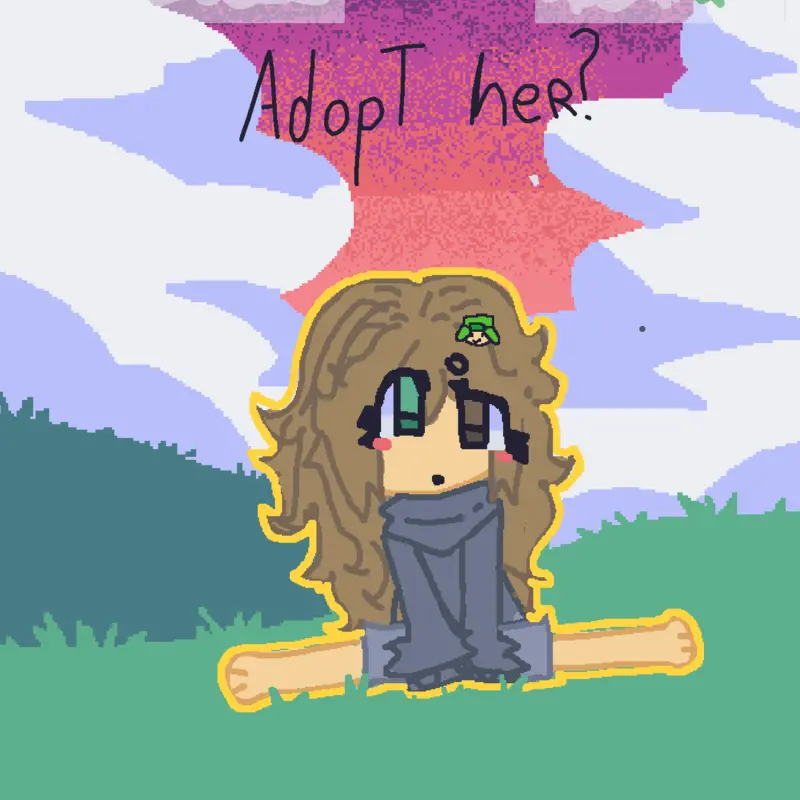 Can you adopt me? by @SKELLY_YIPEE