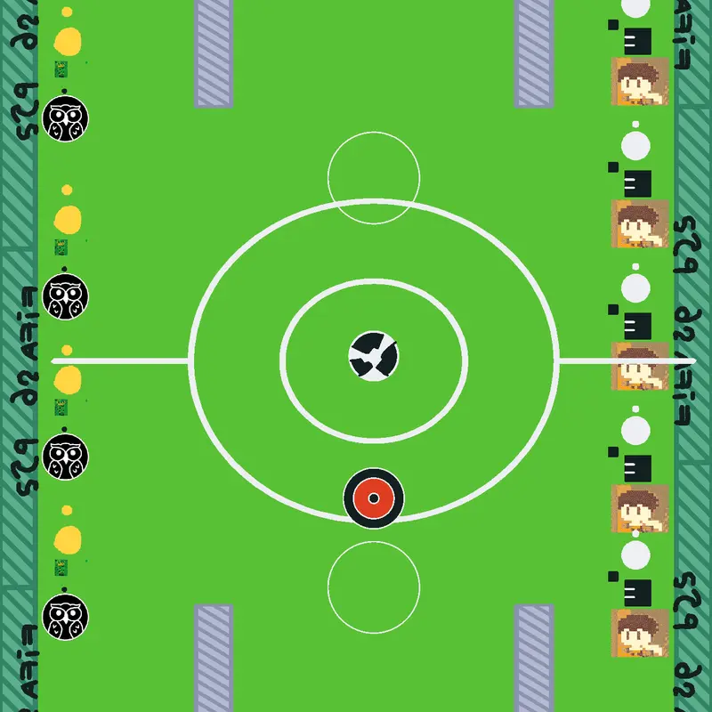 Futball 2 players by @818277401