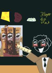 3 layer dipstack