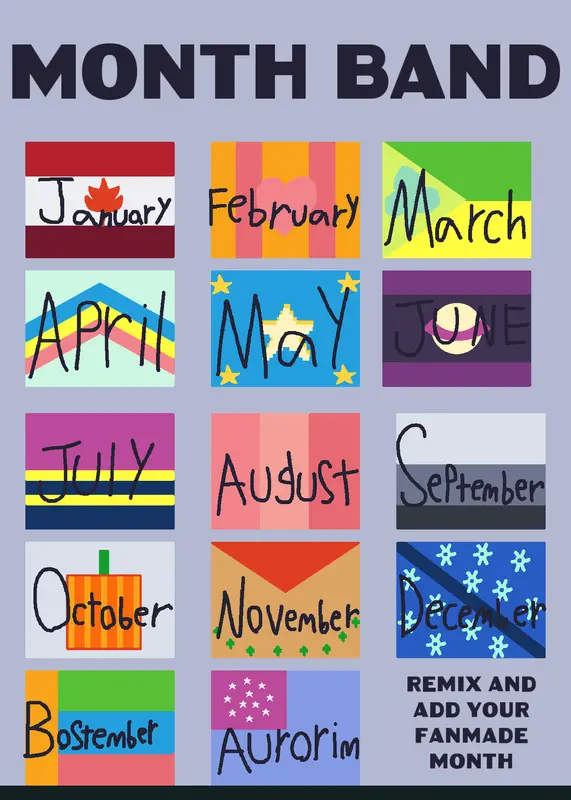 Month band by @Spooky_Cookiesterr
