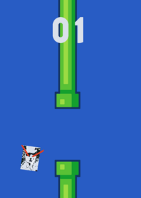 Flappy cat