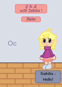 Q & A WITH DAHILIA <33 | | | | | | | | |...